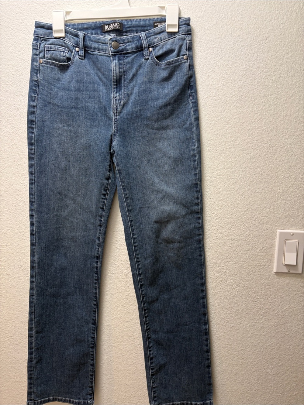 Buffalo David Britton Blue High-Rise Women's Jeans